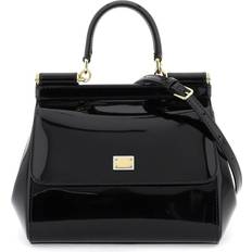 Dolce & Gabbana Patent Leather 'Sicily' Handbag OS