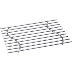Silver Trivets KitchenCraft Chrome Plated Deluxe Heavy Duty 45 x 30 cm Trivet