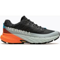 Merrell Agility Peak Trail running shoes Men's Black Tangerine