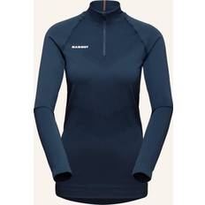 Mammut Underwear Mammut Trift Half Zip Long Sleeve T-shirt Blue Woman