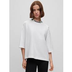 HUGO BOSS Women T-shirts HUGO BOSS Women's Dinaya T-Shirt, White100