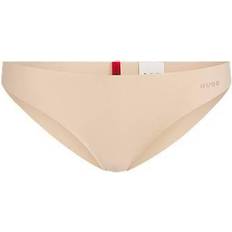 HUGO BOSS Elastane/Lycra/Spandex Knickers HUGO BOSS Brazilian Laser Cut Briefs - Black