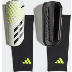 Shin Guards on sale adidas Predator League Shin Guards - White/Lucid Lemon/Black