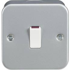 Knightsbridge MLA Metal Clad 20A 1 Gang DP Switch M8341