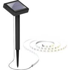 Alimentato a batteria Strisce luminose Megatron MT70012 SolarStripe RGB Catena Solare 0.3 W RGB Striscia luminosa