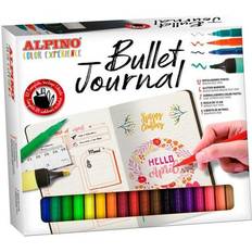 Hazlo tú mismo Brevpapper Set Alpino Bullet Journal Color Experience 22 Delar