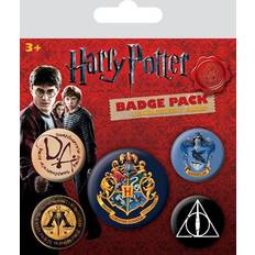 Harry Potter Pin-Back Buttons 5-Pack Hogwarts