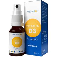 Vitamine & Nahrungsergänzung Vitamin D3 1000 I.E. Mediakos Vital