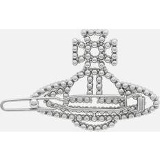 Argento Fermagli per capelli Vivienne Westwood Annalisa Silver-Tone Crystal Hair Clip