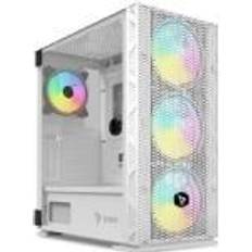 Pc atx case Savio Raptor White X1 ARGB Glass/Mesh Case