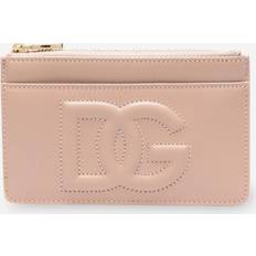 Pink Card Cases Dolce & Gabbana Medium DG Logo card