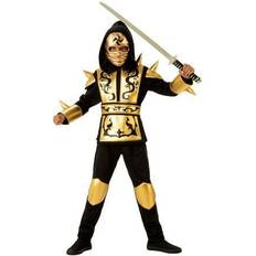 Kostumer Rubies Boys Gold Ninja Costume