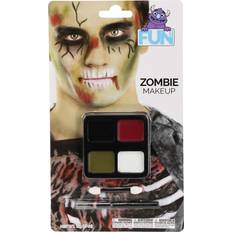 Verde Maquillaje Makeup Kit Rotting Zombie Black/Green/Red