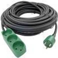Gripo kabelsæt 25mtr 3x1,5mm2 m/jord 250V 3-stik 20358