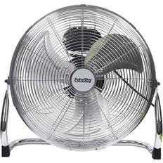 18 High Velocity Industrial Floor Fan, 3 Speed Silver