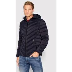 Guess Herren Jacken Guess Daunenjacke M2YL15 WEQP0 Dunkelblau Regular Fit