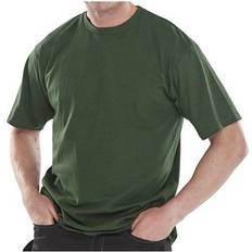 Click heavy weight t-shirt green sizes s-xxl