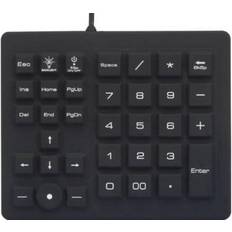 Renkforce USB Numeric keypad Splashproof, Dustproof, Touch buttons