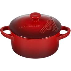 Non-stick Mini Casseroles Le Creuset Eiffel Tower with lid 0.06 gal 4.75 "