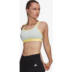 adidas High-Support Sports Bra - Linned Grøn
