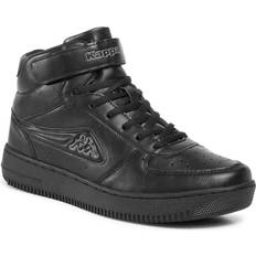 Kappa Women's Bash Mid Hi-Top Trainers - Black/Grey
