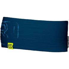 Unisex - Wool Headbands Ortovox 120 Tec Logo Headband - Petrol Blue