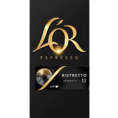 L'OR K-cups & Coffee Pods L'OR Espresso 11 Ristretto 1.8oz 10pcs