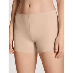 Jersey Underbukser svedundertøj Calida Natural Skin Panty Short Leg - Beige