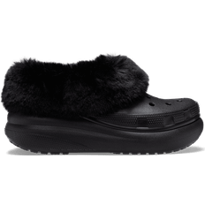 39 ⅓ Chaussons d'Extérieur Crocs Furever Crush - Black