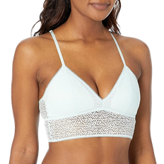 DKNY Modern Lace Longline Bralette - Poplin White