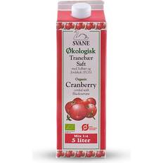 Tranebærsaft Svane Cranberry Juice with FOS Concentrated 100cl