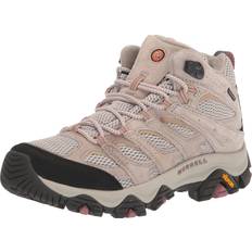 Merrell White Hiking Shoes Merrell Women's Moab Mid Waterproof Aluminum