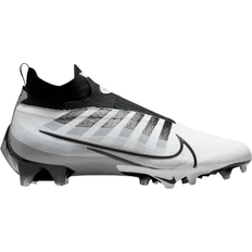 Nike Slip-On Soccer Shoes Nike Vapor Edge Elite 360 Flyknit M - White/Light Smoke Grey/Metallic Silver/Black