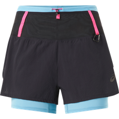 Asics Fujitrail 2-in-1 Shorts Grey Woman