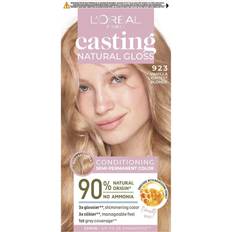 Tuoksuva Puolipysyvät Hiusvärit L'Oréal Paris Casting Creme Natural Gloss #923 Vanilla Lightest Blonde