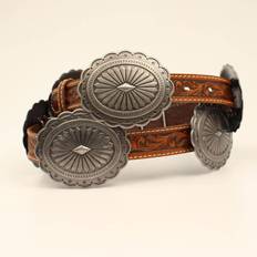 Nylon Belts Ariat women's tooled oval concho western belt a1530508