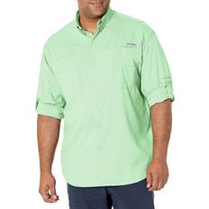 Columbia Shirts Columbia Men PFG Tamiami II Long Sleeve Shirt- Green