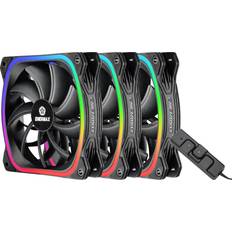 Enermax UCSQARGB12PWSG SquA RGB-Computer case-Cooler-12 cm-300 RPM-1500 120mm