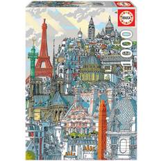 Rakennukset Perinteiset Palapelit Educa Paris 1000 Pieces