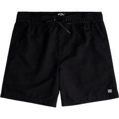 Recycled Fabric Swimming Trunks Billabong Men's All Day Layback Boardshorts - Black