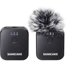 Microphones Sonicake Wireless Lavalier Microphone System