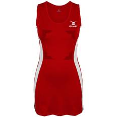 Gilbert Eclipse Dress - Red/White