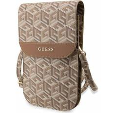 Guess Fodral Guess Halsbandsfodral GCube Stripe Brun