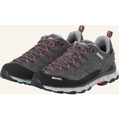 Suede Sport Shoes Meindl Lite Trail Gore Tex Shoes - Grey