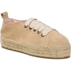 Beige - Hombre Alpargatas MANEBI Alpargatas Lace-Up Espadrilles K 1.1 E0 Beis