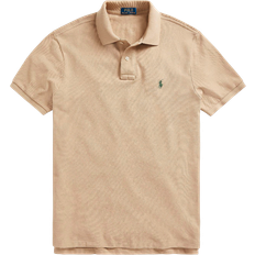 Polo Ralph Lauren Slim Fit Mesh Polo Shirt - Boating Khaki