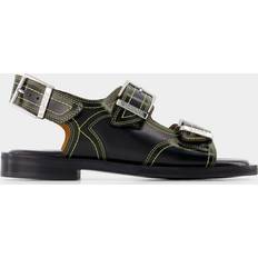 Ganni Sandals Ganni Black Western Sandals