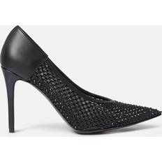 Stella McCartney Pumps Stella McCartney Iconic Studded Mesh Pumps, Woman, Black