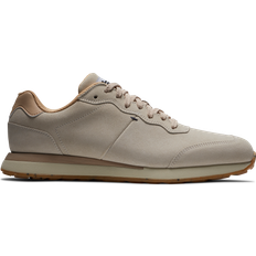 Beige - Men Golf Shoes FootJoy Contour Jogger M - Tan