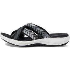 Clarks Slippers & Sandals Clarks Mira Grove Flat Sandal - Black